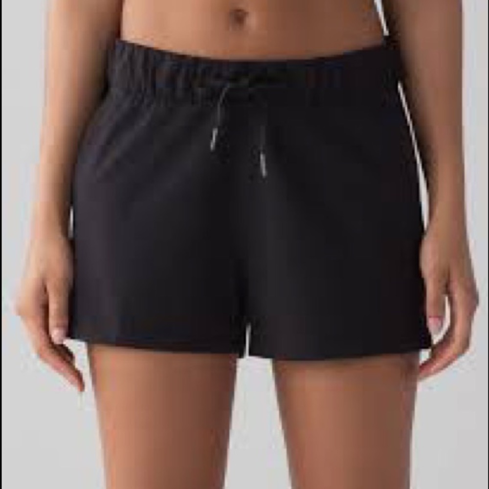 lululemon athletica Black Athletic Shorts